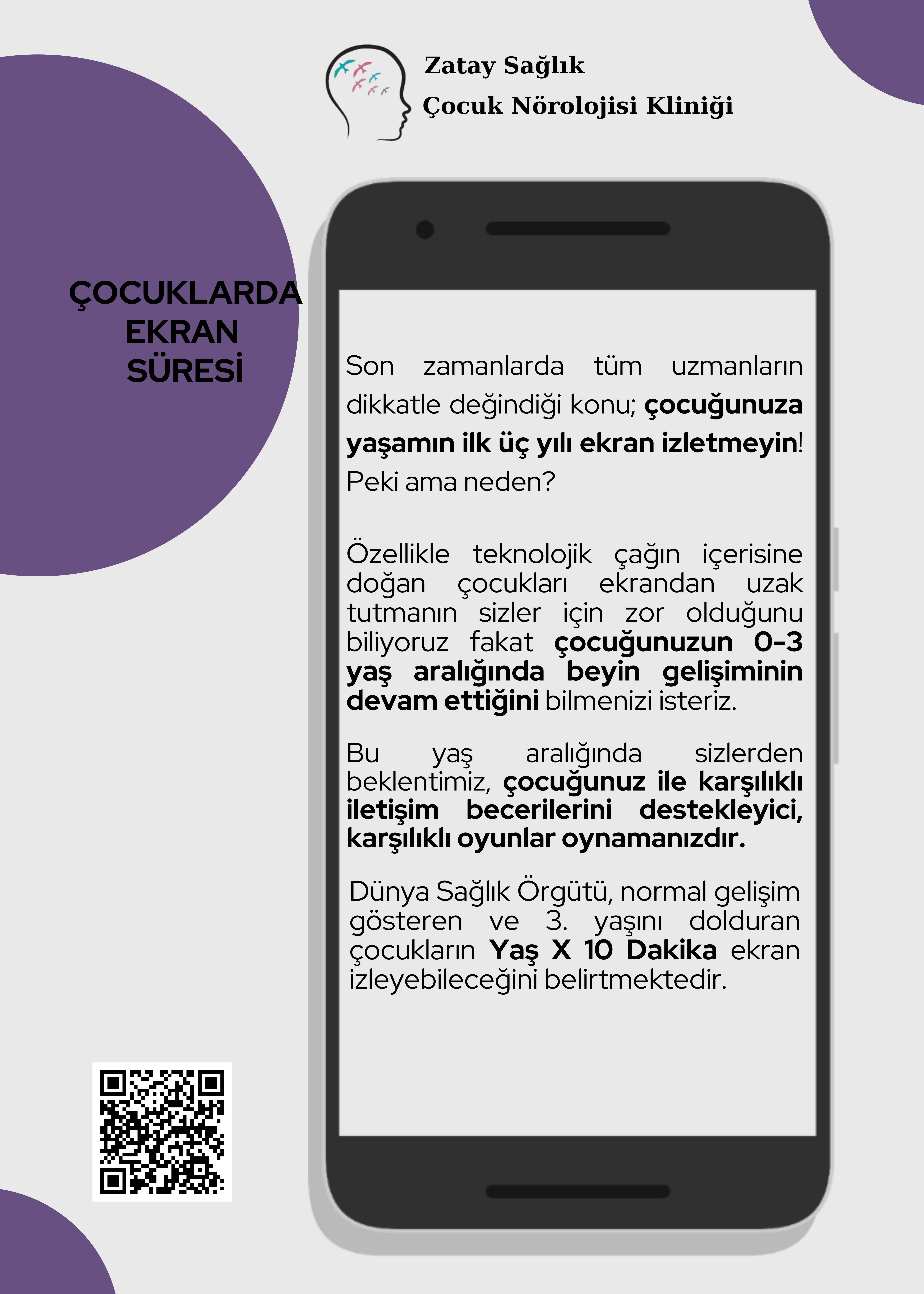 Çocuklarda Ekran Süresi